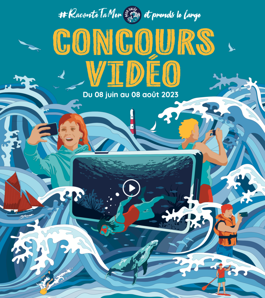 Raconte Ta Mer - Concours vidéo - Assosalée - affiche